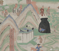 JUANlv采集到壁画|彩塑