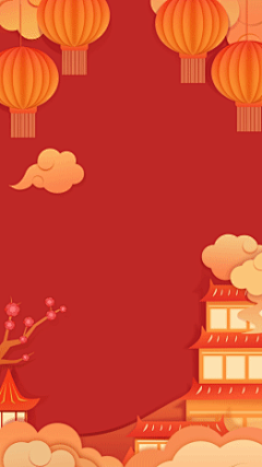 春节节日祝福现场竖版视频