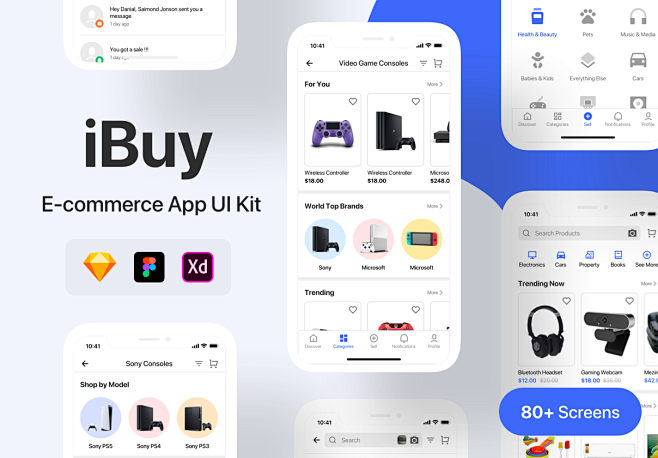 UI Kits : iBuy is a ...