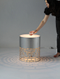 I dream, create and admire - worclip: The Nest Collection (2011) by Joa... : worclip:
“ The Nest Collection (2011) by Joa Herrenknecht
Launched by krdesign
“ Illuminated from inside, the lamp reflects its delicate pattern on the floor and the surroundi