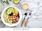 绿意沙拉广告海报拍摄/食品冷饮饮品餐饮餐