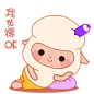 羊乜乜的日常1 | 暖雀网-吉祥物设计/ip设计/卡通形象设计/卡通品牌设计专业平台