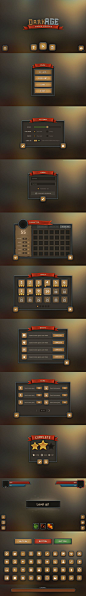DarkAge Mobile UI - http://evilsystem.eu/assetstore/: 