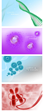 细胞分子病毒基因链蛋白质细胞胎儿生物科技插画海报PSD设计素材-淘宝网