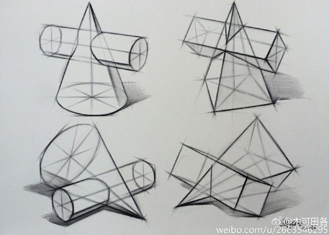 结构素描-几何形体（4） 2阳春市