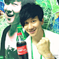 謝謝可樂送我有我專屬名字的瓶子！Special edition Coke bottle with my name, thanks Coca Cola! http://t.cn/zHKIQrD