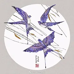 当古诗词遇上古风插画，也会迸发出别样的精彩，这也太美了  via. 漫画王zz柯南

#插画艺术##原创插画#手绘艺术超话 ​​​​