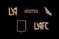 Los Angeles Football Club : Official logo and branding for LAFC, a brand new franchise that begins play in Major League Soccer in 2018