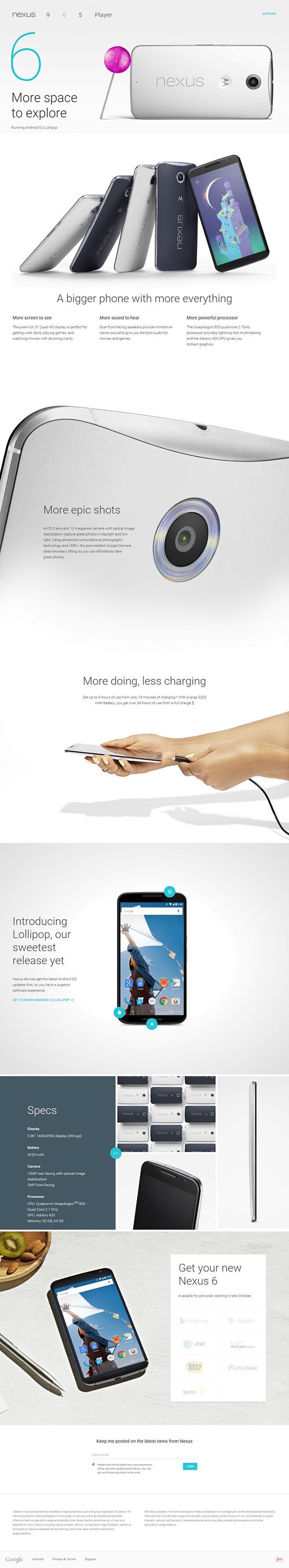 #Nexus 6 Official We...