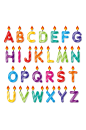 创意矢量生日数字字母蜡烛元素设计