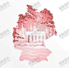 城市建筑剪纸 【酷图网】旅游海报,国外旅游,剪纸,城市剪纸,纸雕,城市纸雕,世界城市,城市剪影,旅游广告,贺卡,设计素材,背景,城市天际线,卡通城市,手绘城市