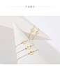 ZENGLIU树叶子手链女冷淡风ins小众设计韩版学生简约个性闺蜜手饰-tmall.com天猫