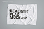 3D FLAG MOCK-UP + FREE SCENE : Create a elegant presentation for your designs or artwork using this neat 3D Flag mock-up. Free sample scene!