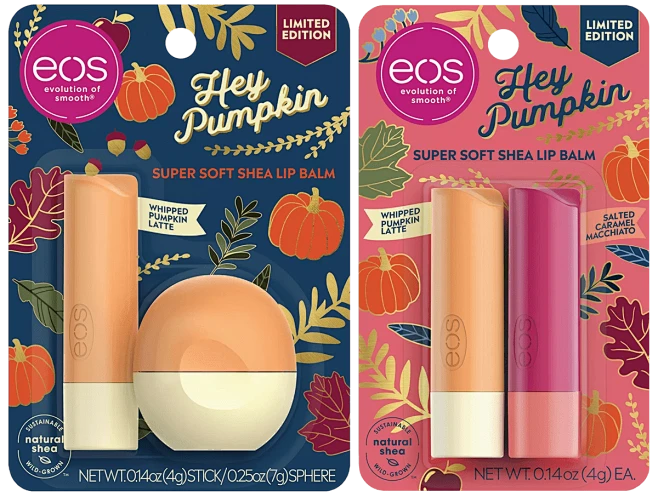 autumn beauty beauty packaging eos evolution of smooth Fall lip balm ...