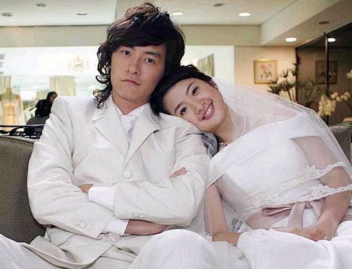 恶作剧之吻结婚照