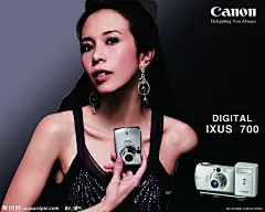 佳能数码相机海报源文件