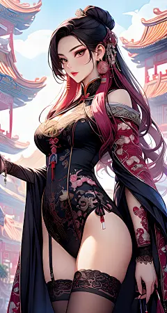 AI绘图初步尝试~~手机壁纸！欢迎大家笑纳