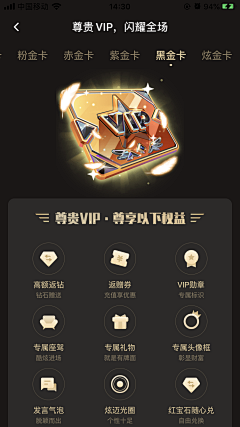 Joey-n采集到APP VIP会员中心