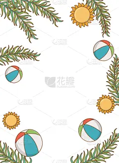 夏天,海滩,背景,壁纸,自然美,节日,动画片,沙子,度假胜地