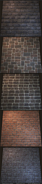 HandPaintedBrickTextures_rc1.jpg@北坤人素材