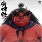 "Big Red Monster" for "The Yin Yang Master" movie on Netflix