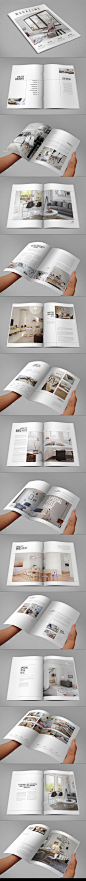 Minimal Interior Design Magazine : Minimal interior design magazine template.