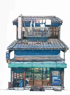 Mateusz日本东京小店水彩店铺 (32)