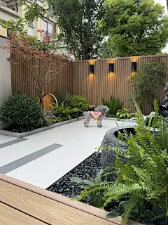 河北简约小院布局，层次独特雅致宁静_1_甲第庭院花园设计_来自小红书网页版-花瓣网