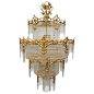 Very Huge Murano Glass Chandelier | 1stdibs.com