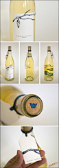 酒瓶包装设计之“化蝶”，绝对是超有意境的创意哟！ ……】 #创意#