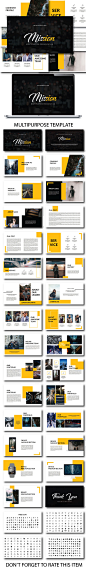 Mission Multipurpose Keynote - Keynote Templates Presentation Templates