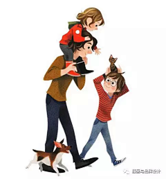 沫青雨采集到人物插画