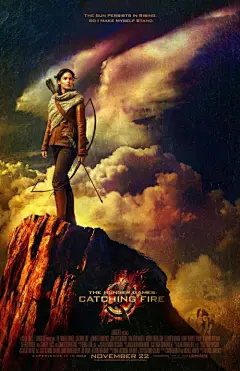 《饥饿游戏：星火燎原The Hunger Games: Catching Fire》首款正式海报 #采集大赛#