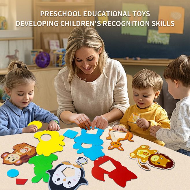 Amazon.com: Wiznobliss Sorting Toys for Toddlers,3 in 1 Color Sorting ...