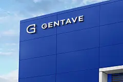 户外商业公司CBD建筑大楼楼体店招LOGO效果图展示PSD样机素材3581-淘宝网