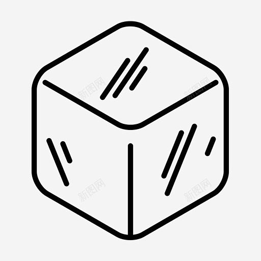 冰块奶昔冷冻图标 UI图标 设计图片 免费下载 页面网页 平面电商 创意素材