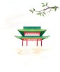 中秋节企业商务节日祝福中国风插画手机海报