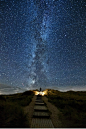 Heaven's Trail, Ireland. Every 2 years, the stars line up with this trail on June 10th-June 18th.