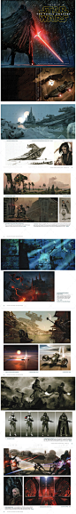 星球大战7 官方设定画集 原画 CG 游戏 动漫资料 图集 美术素材-淘宝网