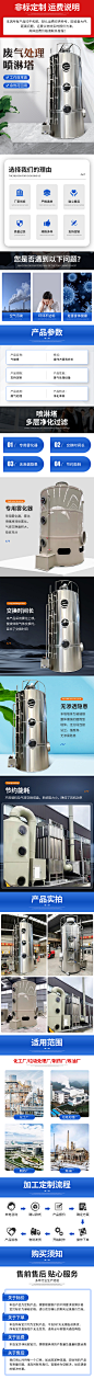 喷淋塔详情