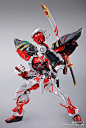 METAL BUILD Powered Red&150菊一文字[POWER]扩展装备包：由异阿久津润一设计，Full Power模式各部可展开、五指全可动，150菊一文字刀柄部分全长约480mm，设定上刀身因为某些原因损坏了，因此改造为了与大天使号主炮一样的巨大阳电子炮“罗安格林”，刀柄后部鬼面可分离作为背部盾牌使用，还搭载了光波 ​​​​...展开全文c