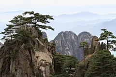 黄山山峰43971_山水风景_风景风光类_图库壁纸_联盟素材
