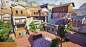 Favela, Joshua Llorente : 3D Environment design (Favela)<br/>Inspired by Overwatch's art style.