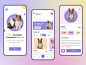 Pet Shop Mobile App UI Design | Pet Adoption App.