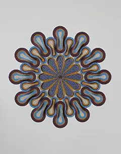 悉尼印度裔艺术家 Gunjan Aylawadi 利用纸张编制的复杂纹理 ​ ​​​​