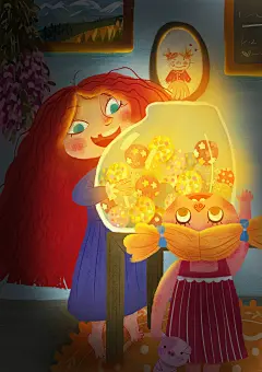 吃糖果啦 | 北知知 - 原创作品 - 涂鸦王国插画