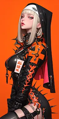 动漫人物手绘临摹搞本