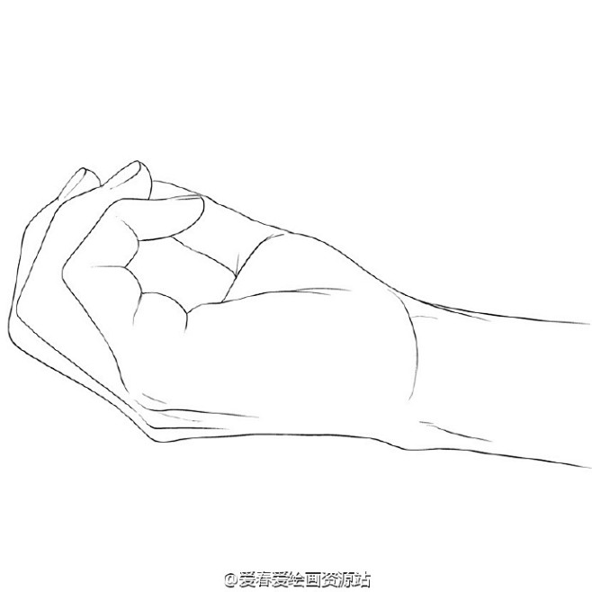 手的各种角度姿势