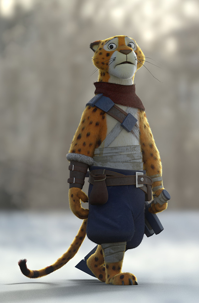 Leopard | Snow | Ful...