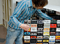 Cassette Tape Closet by Patrick Schuur